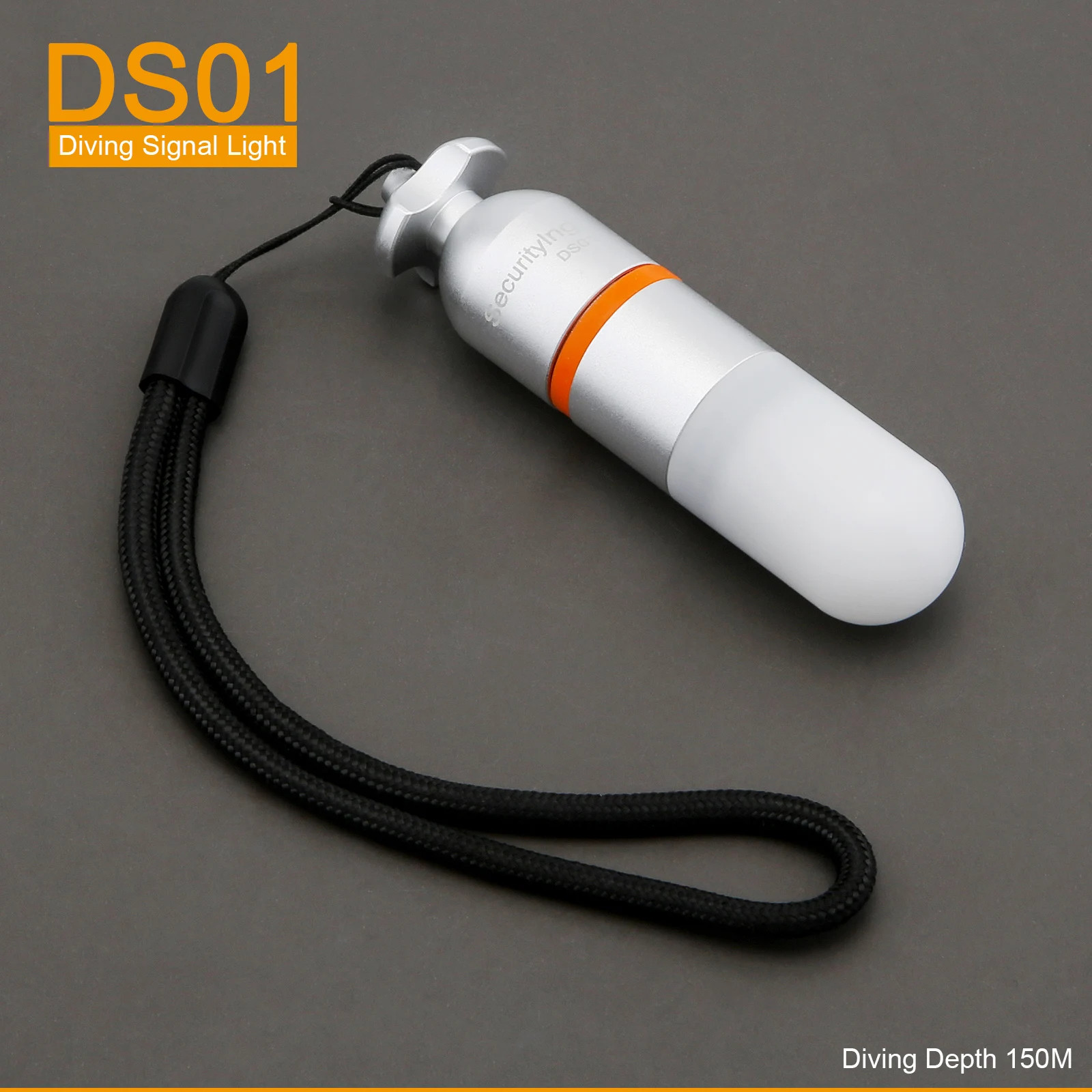 SecurityIng DS01 Underwater 150M Scuba Dive Strobe Beacon Diving Signal Light