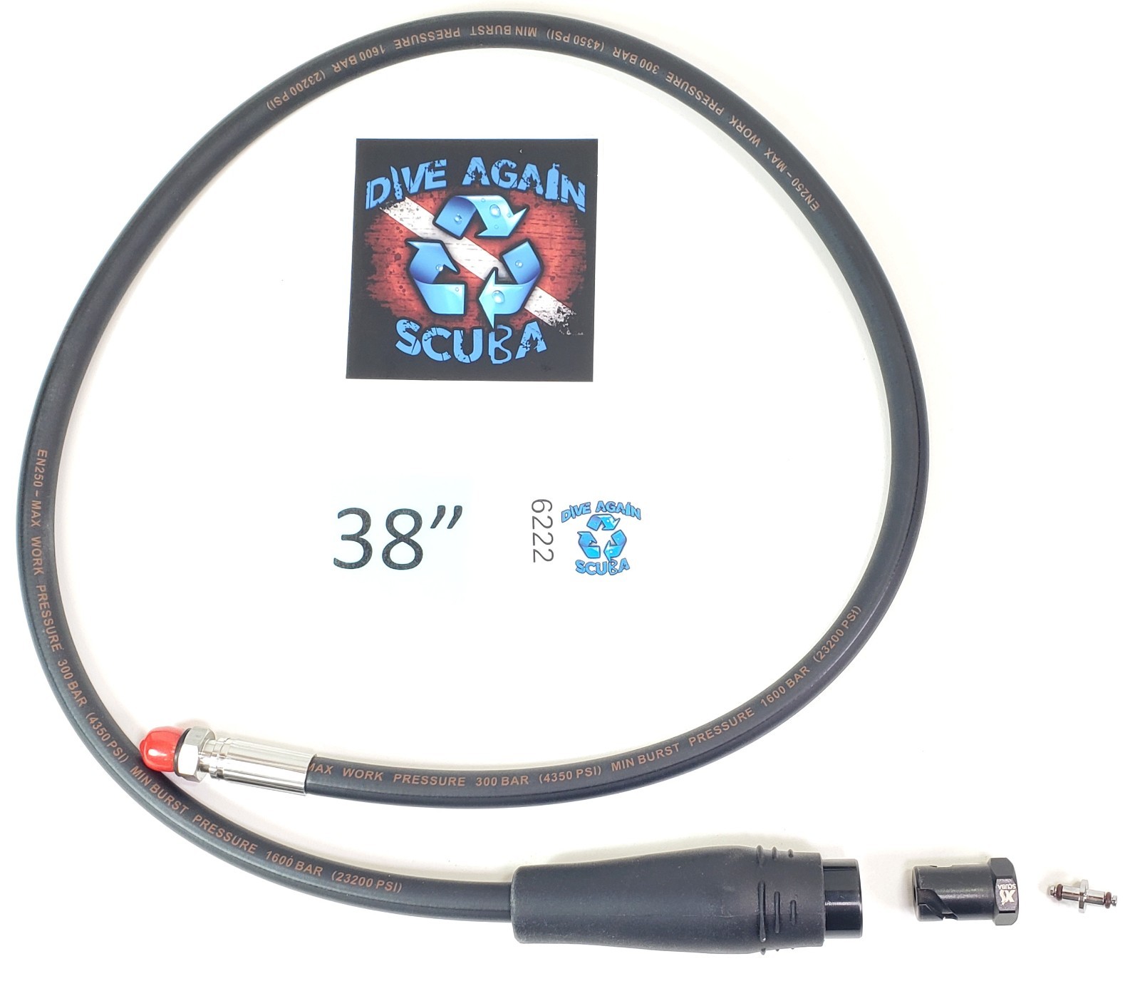QD Quick Disconnect HP Hose for Scuba Dive Computer Oceanic Pro Plus 1, 2, 3, 4
