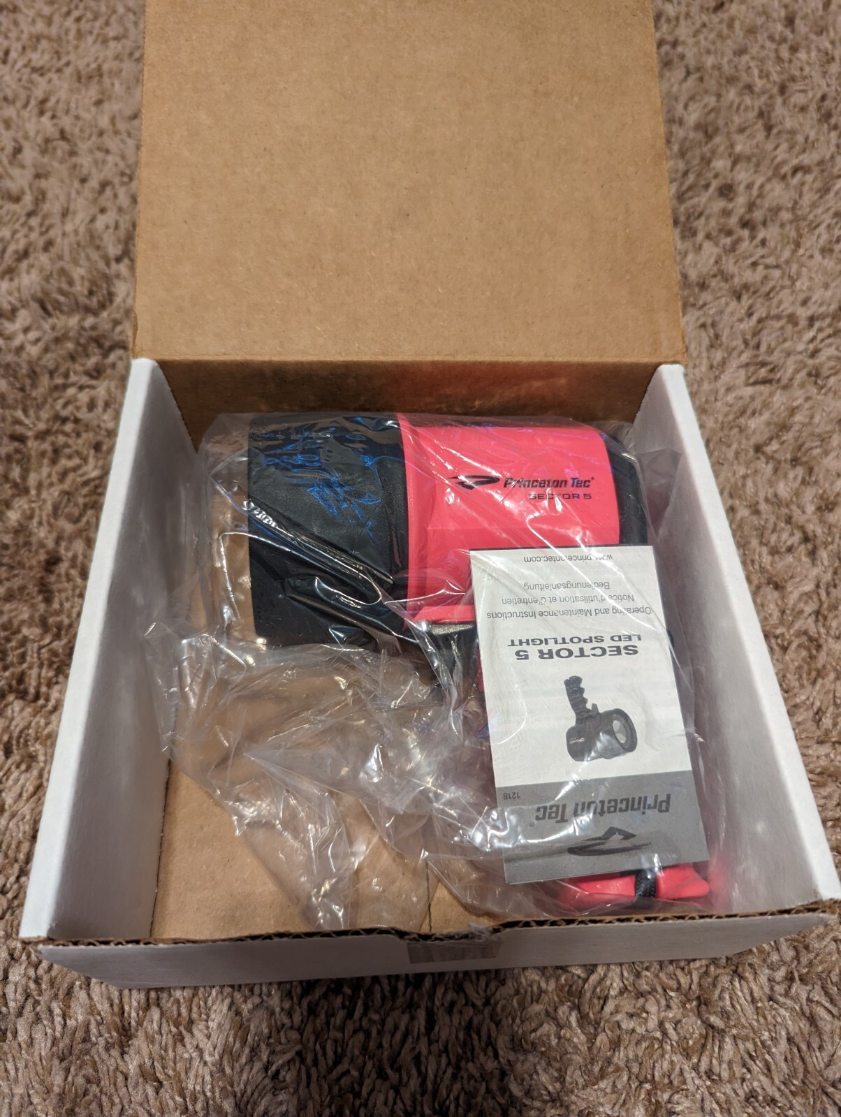 Princeton Tec Sector 5 LED Dive Light 550 Lumens Pink