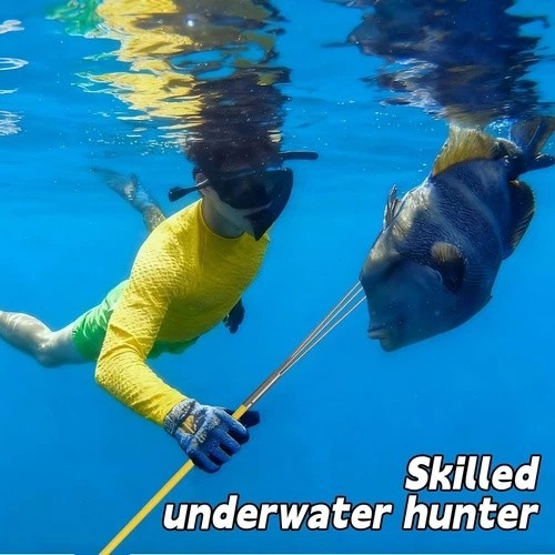 Spearfishing Pole Hawaiian Sling Fishing Spear Set Fiberglass Pole Spear Harpoon