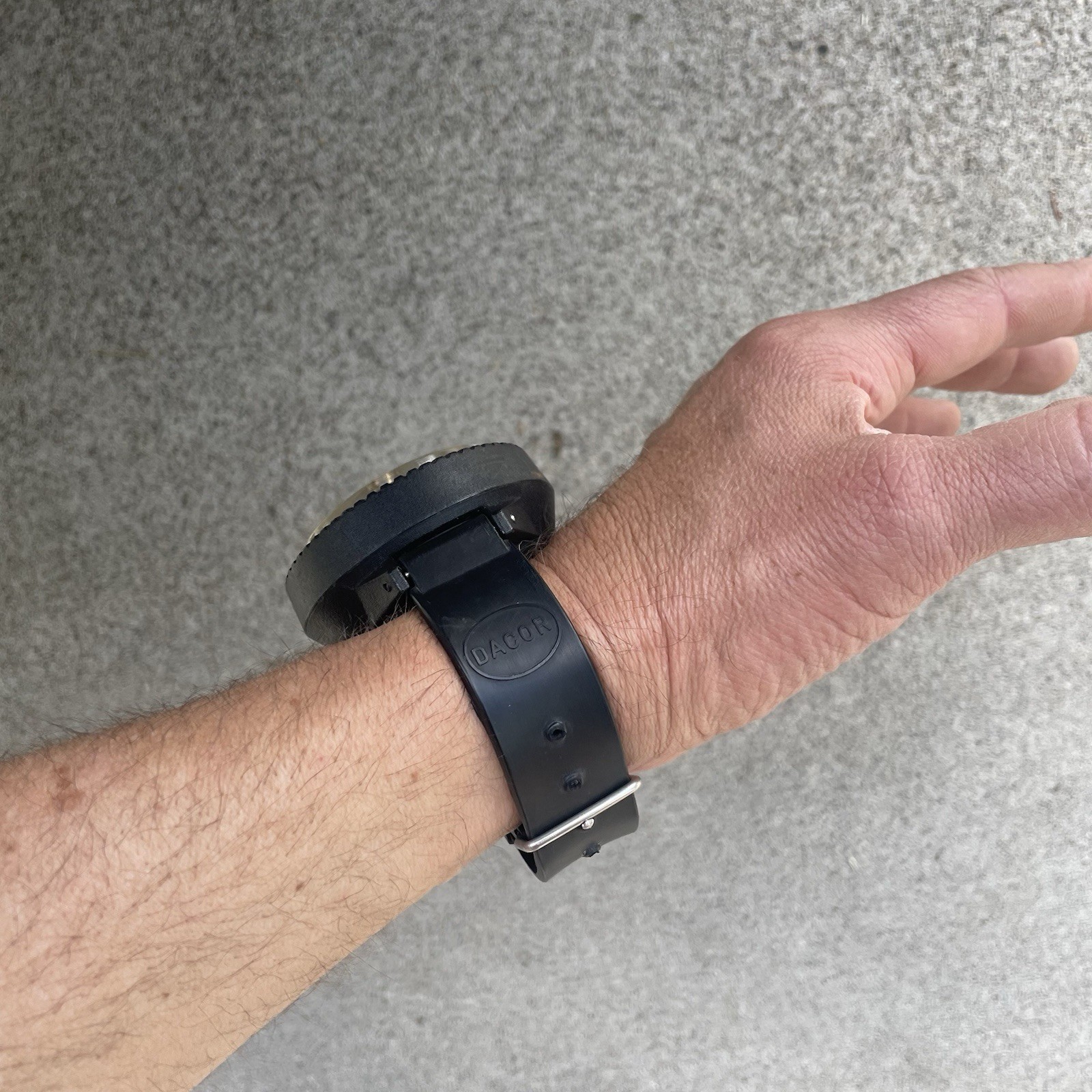 Vintage Dacor Wrist 150 ft Depth Gauge Scuba Skin Diving