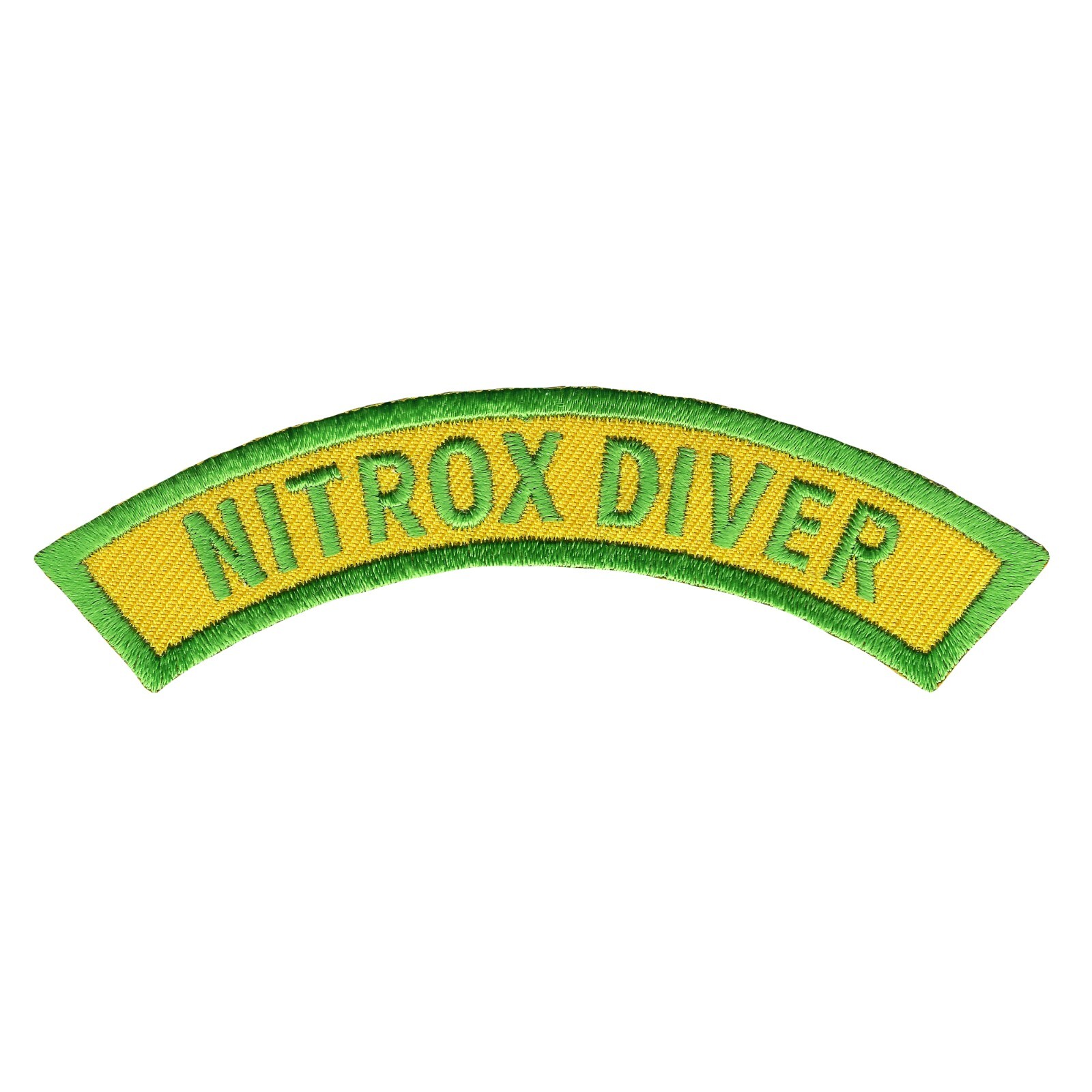 NITROX DIVER CHEVRON – SCUBA DIVING iron-on DIVE PATCH embroidered applique
