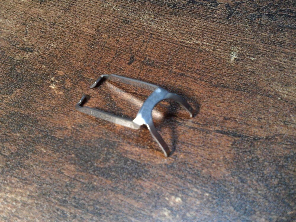 Diaphragm lever for Scuba second stage.