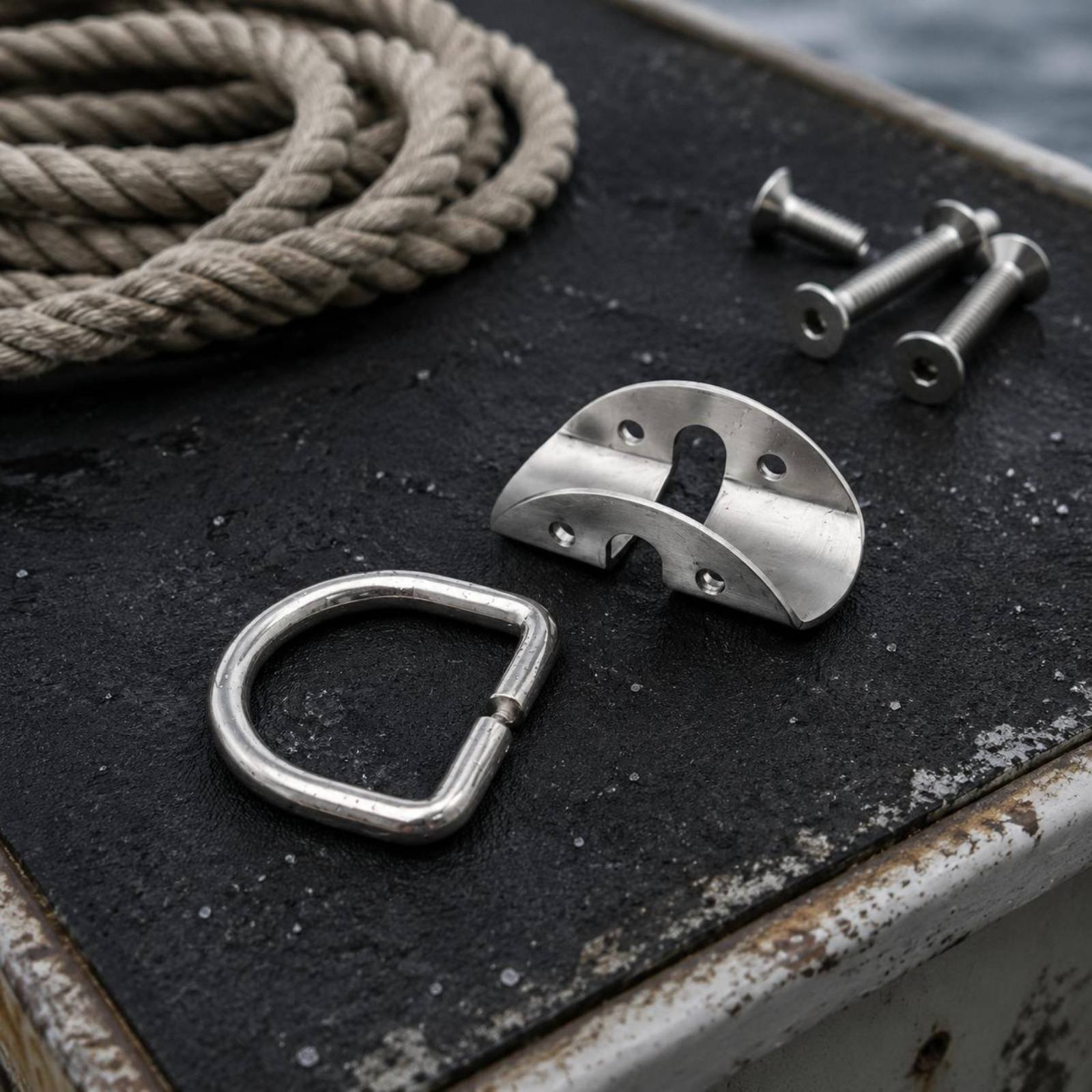 D Loop Base with Lanyard Hole Long-Lasting Sidemount Cylinder Base
