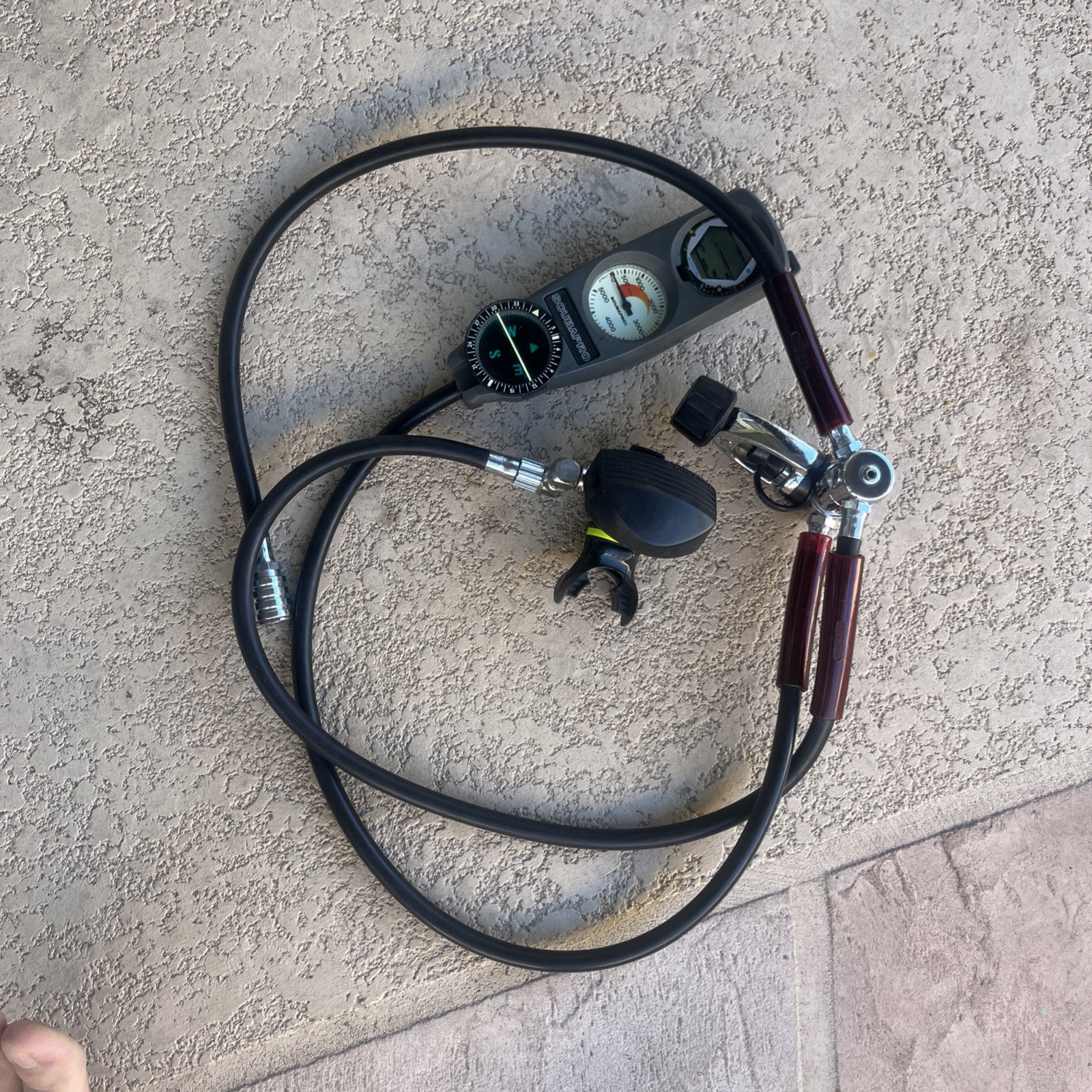SCUBAPRO regulator MK10/D350 Scuba diving equipment manometer and compass