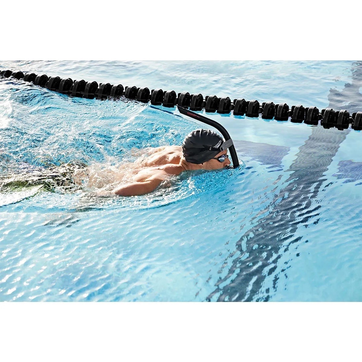 Speedo Unisex – Adult Swim Training Snorkel Bullet Head Charcoal NEW