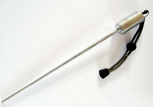 Scuba Diving Stainless Steel Lobster Stick Pointer Rod Noice Maker W/ Gr Lanyard