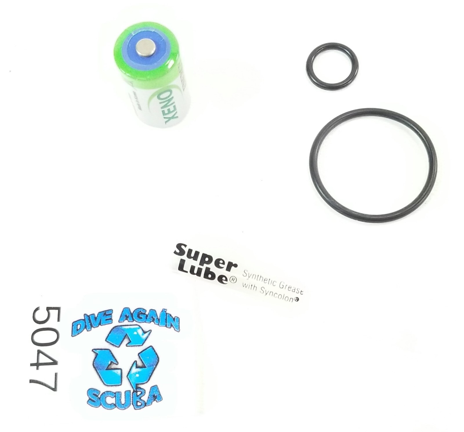 Suunto Tank Pod Battery Kit w O Rings & Grease Scuba Dive (transmitter)