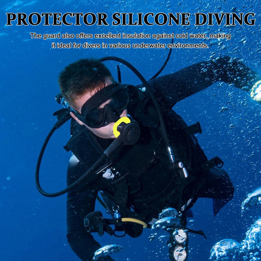 2 Pcs Scuba Regulator Mouthpiece Diving Guard Comfortable Snorkel