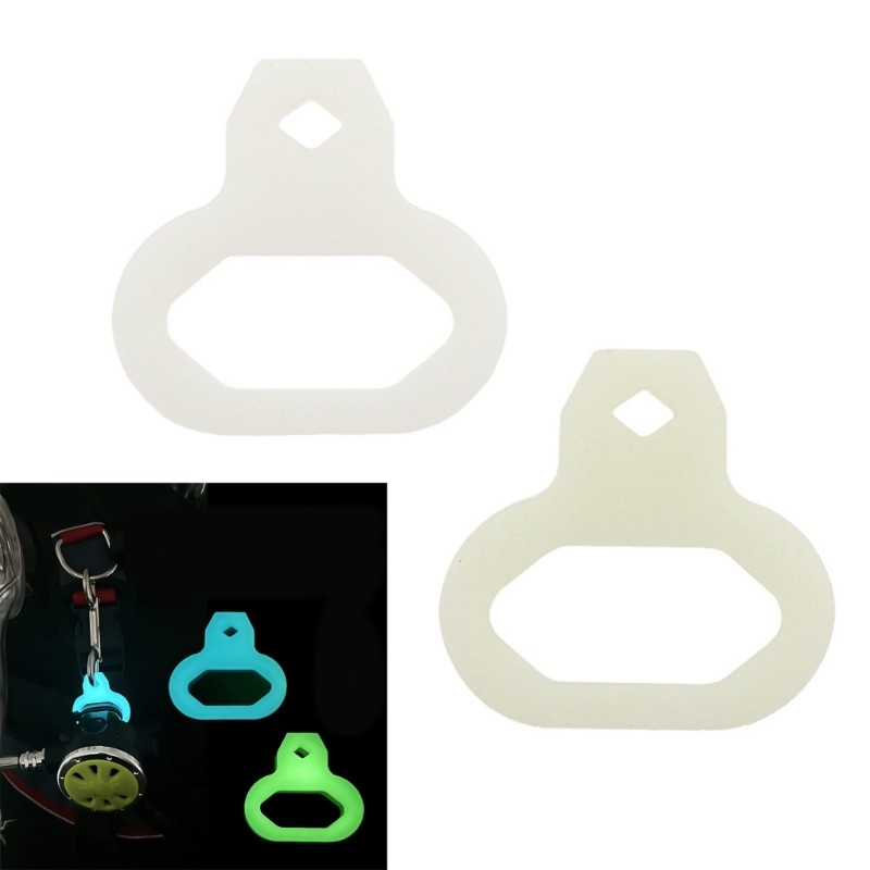 Light Weight Corrosion Resistant Diving Clip Glowing for Underwater Visibility