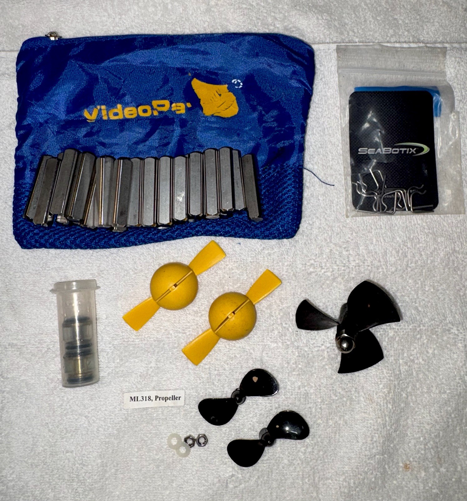 VideoRay Scout Underwater ROV Control Panel + Spare Parts Kit ~ NO ROV INCLUDED