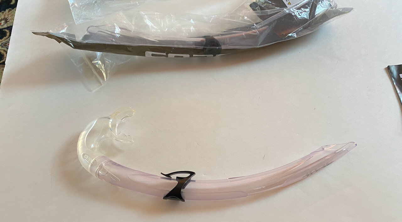 SEAC Snorkel AREATORE Jet S/kl Nero For Snorkel Gear Scuba Swimming Diving