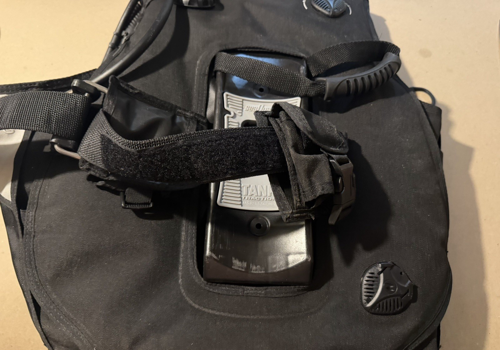 Aqualung BCD Regulator Octopus Octo Inflator Combo Pearl I3 Medium Scuba Diving