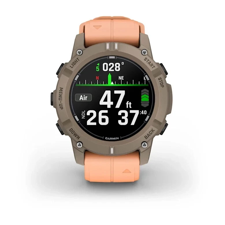 Garmin Descent G2 Watch-Style 1.2″ AMOLED Dive Computer Smartwatch 010-02986-01