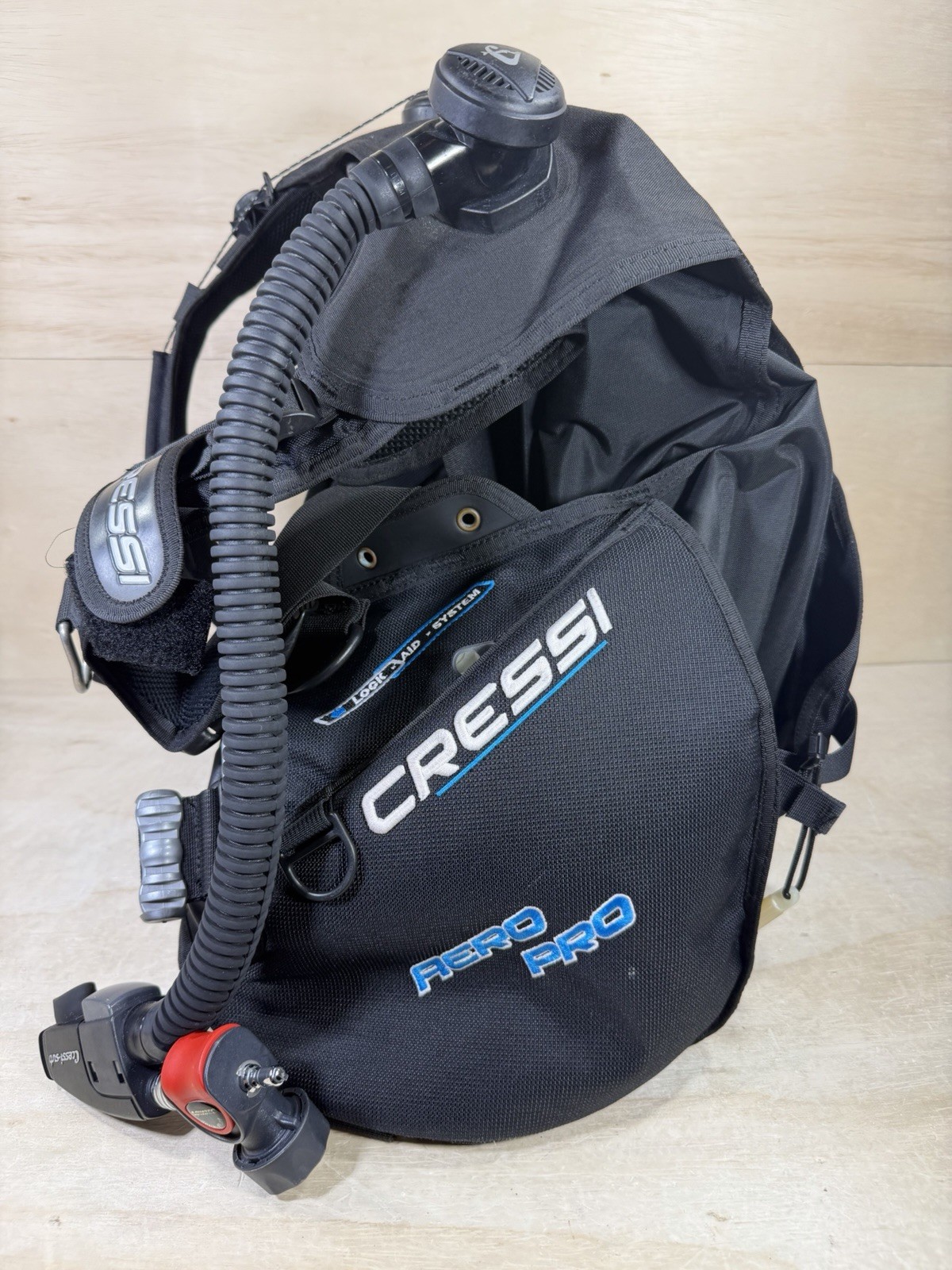 Cressi Aero Pro BCD Lock-Aid Weight System Made in Italy Size M Aquatec UNTESTED