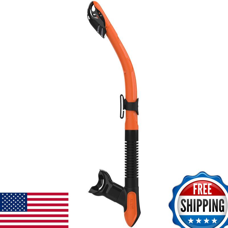 Mares Unisex Adults Ergo Dry Snorkel – Durable Lightweight Scuba Diving