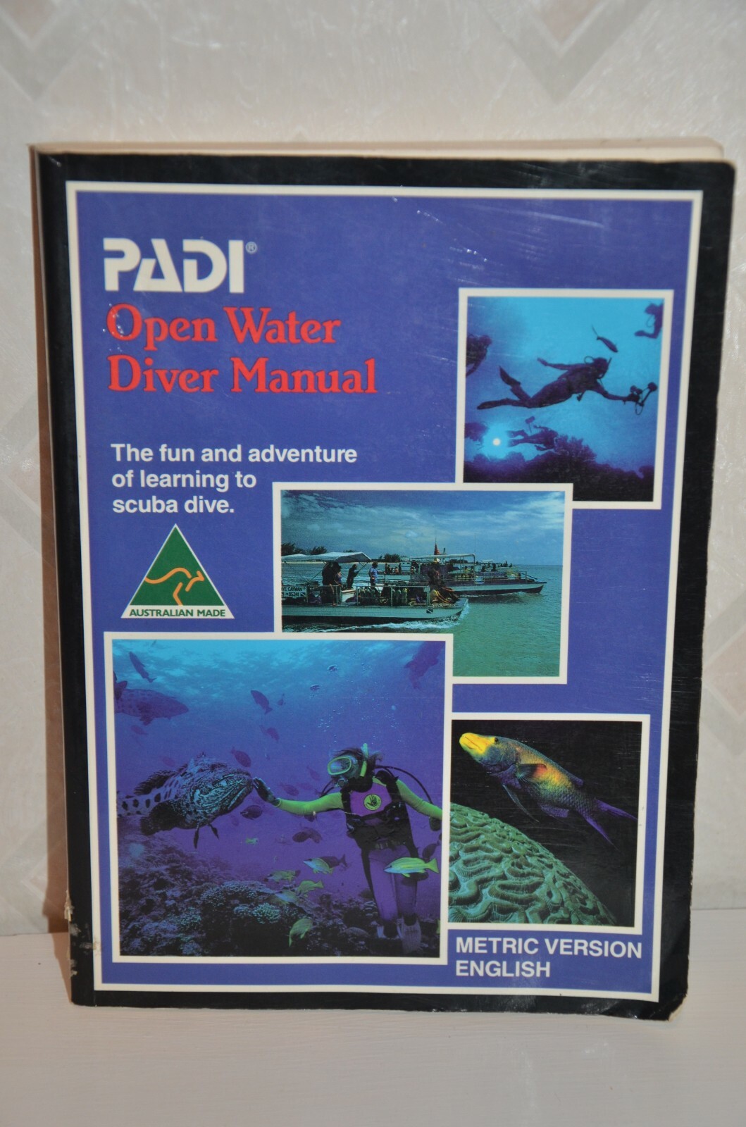 PADI 1996 Open Water Diver Manual metric version Australian English