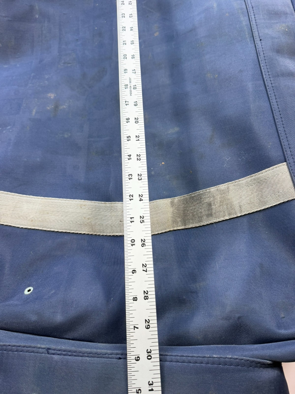 Vintage Olympic Diver Scuba Gear Bag Large Navy Blue Multi-Pocket Heavy Duty
