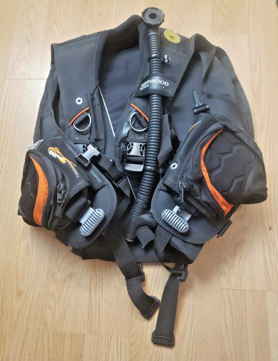 Sherwood Tortuga Scuba BCD – Size XL– Jacket Style – used