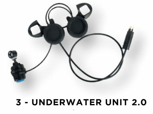 Ocean Reef Alpha Pro X 2.0 Divers Underwater Unit w/Dual Headphones