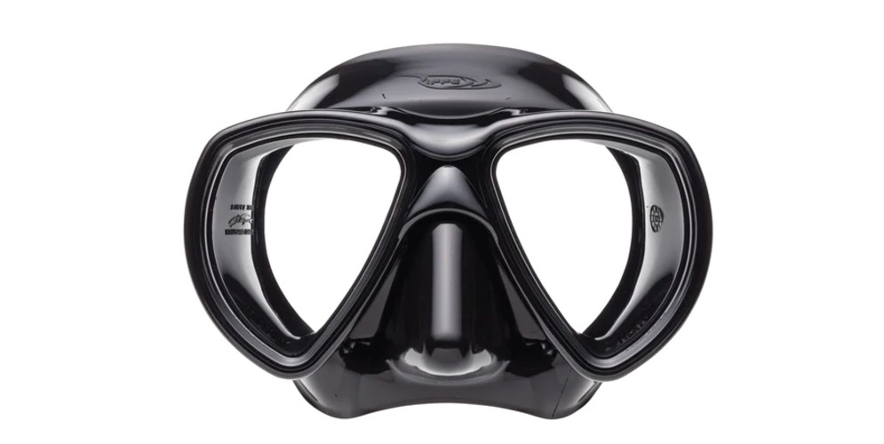 Riffe MASK – NEKTON (black silicone) – Clear Lens-Dana