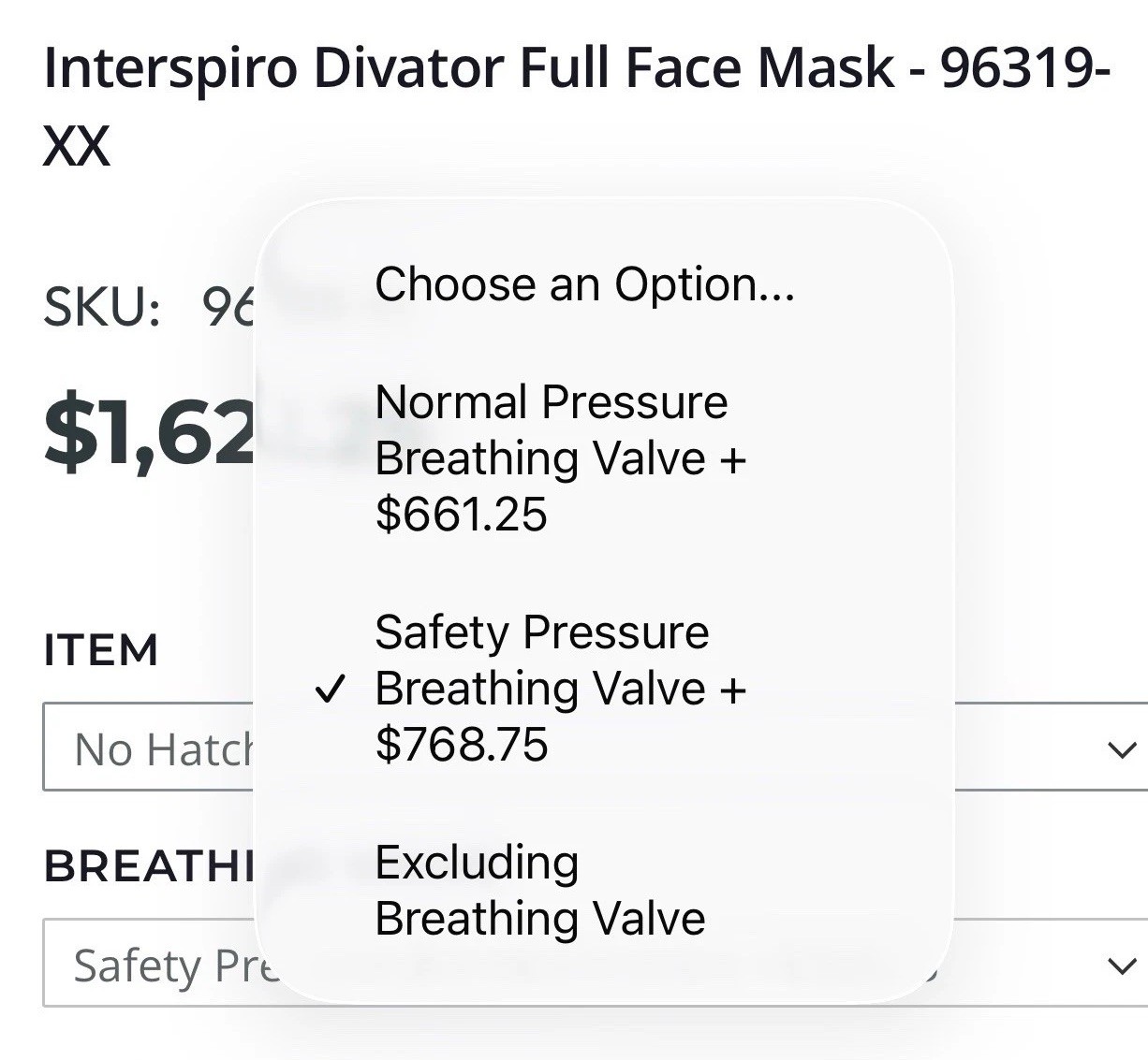 Interspiro Divator MKII Full Face Mask W/Buddy Phone & More – NEW -Fast Shipping