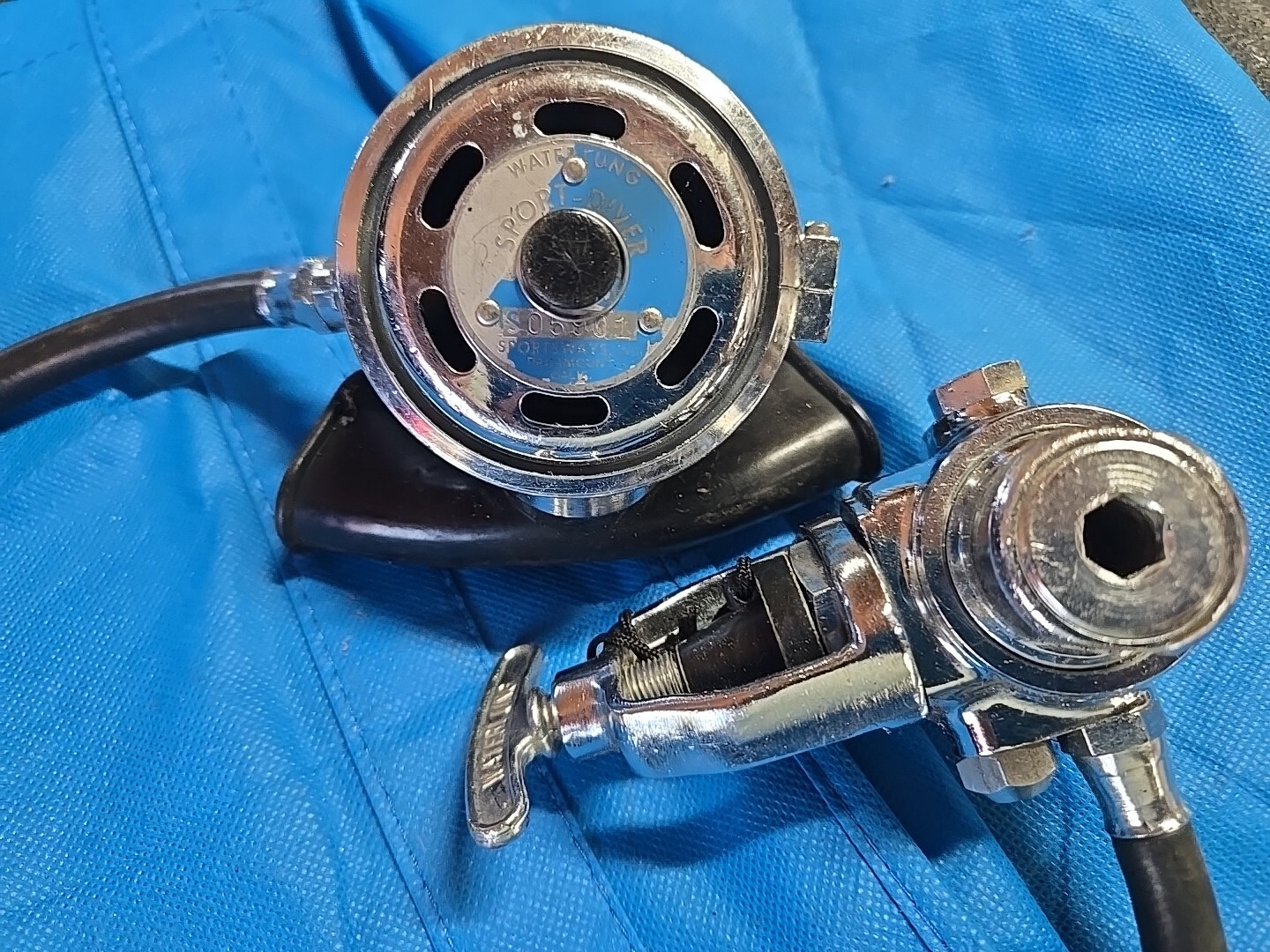 Sportsways Inc Sport Diver Waterlung Scuba Diving Regulator Vintage Original