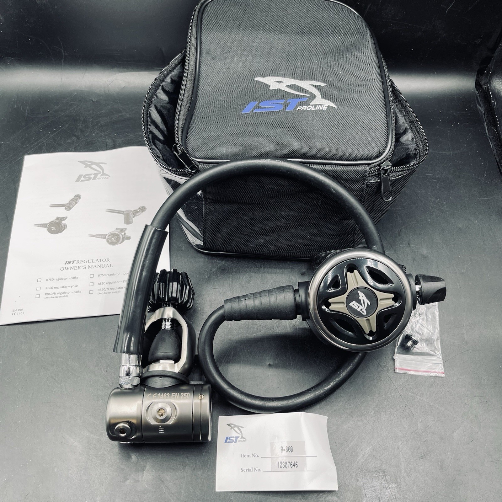 IST Sports Proline R860 Flagship Diaphragm Scuba Diving Regulator New Unused