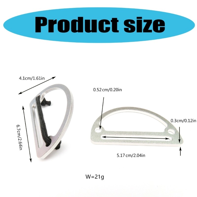 Slider Buckles Replacement Diving Weight Belt Retainers Sidemount Diving Part