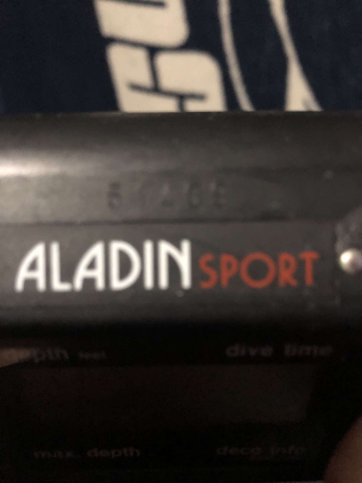 Uwatec Aladin Sport Dive Computer (Wrist Model) Working New Battery with Manual