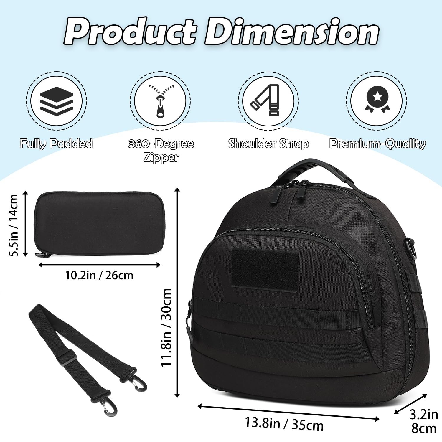 Scuba Regulator Bag – Tactical Style Diving Regulator Protective Bags Protect…