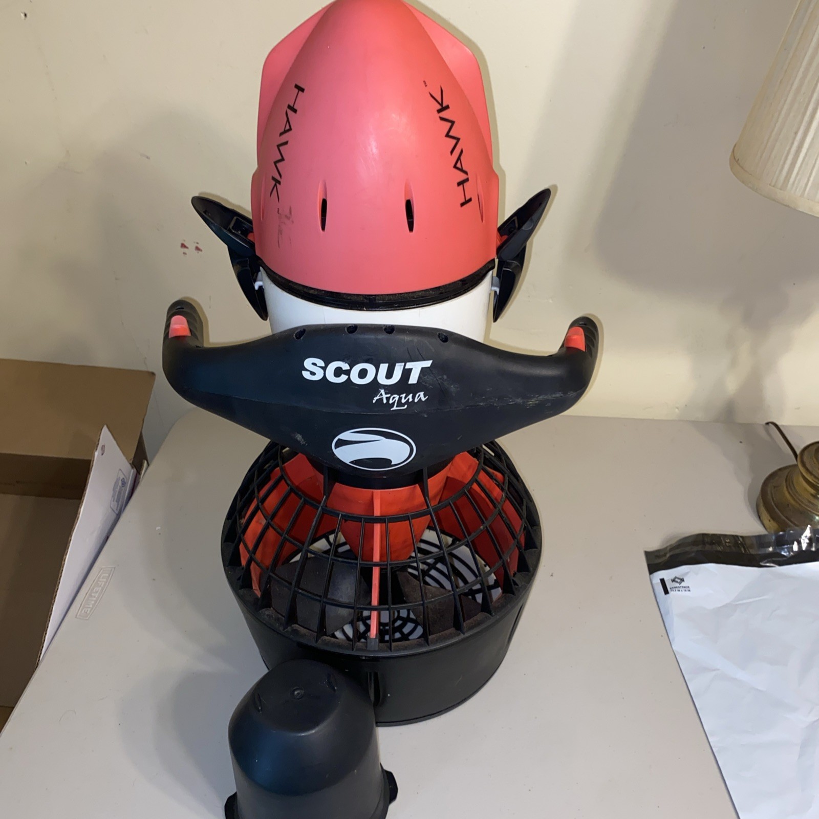Scout Aqua Hawk Scuba Underwater Sea Scooter No Battery, No Charger