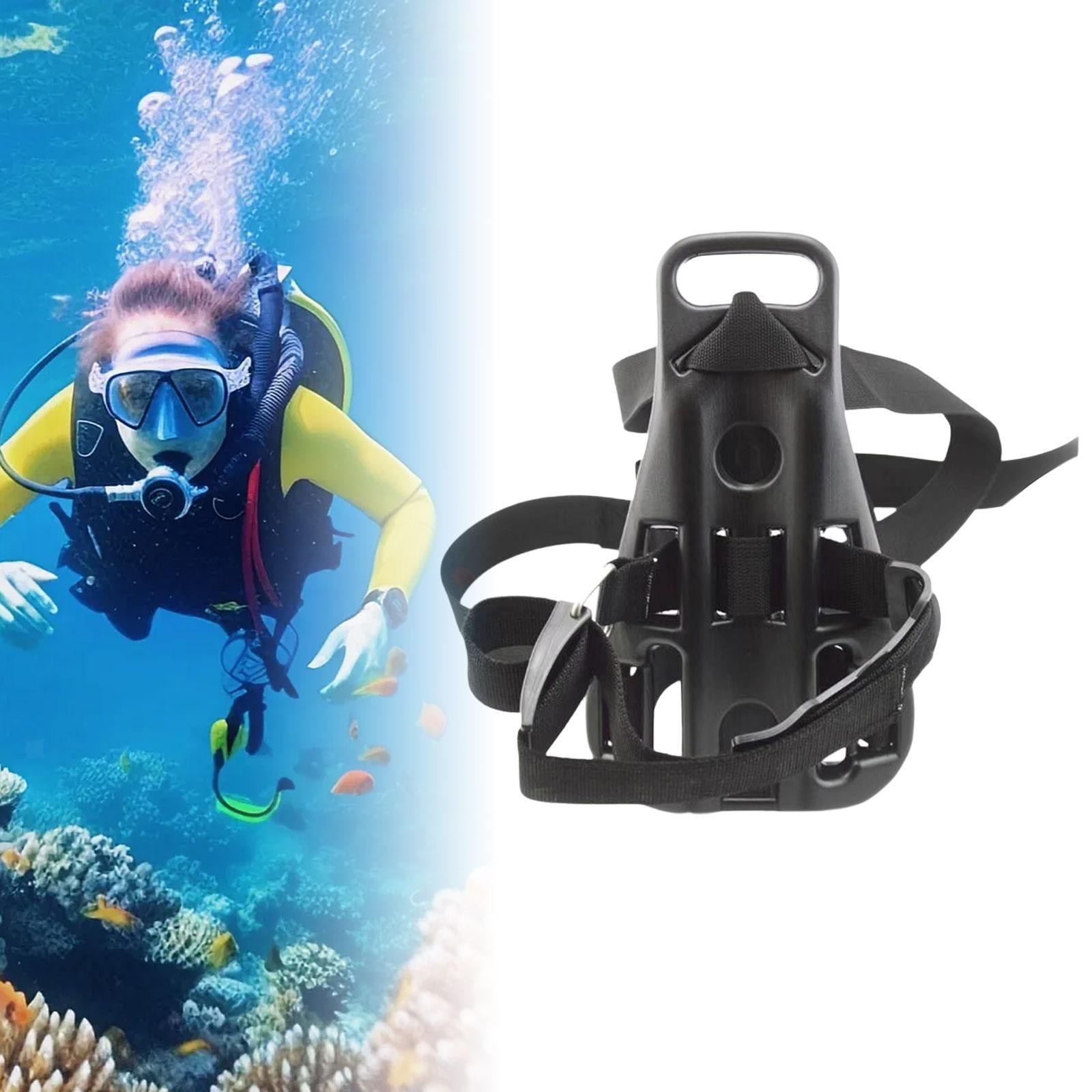 Diving Bracket Dive Gas Cylinder Bracket Back Pad Single Oxygen Bottle Support
