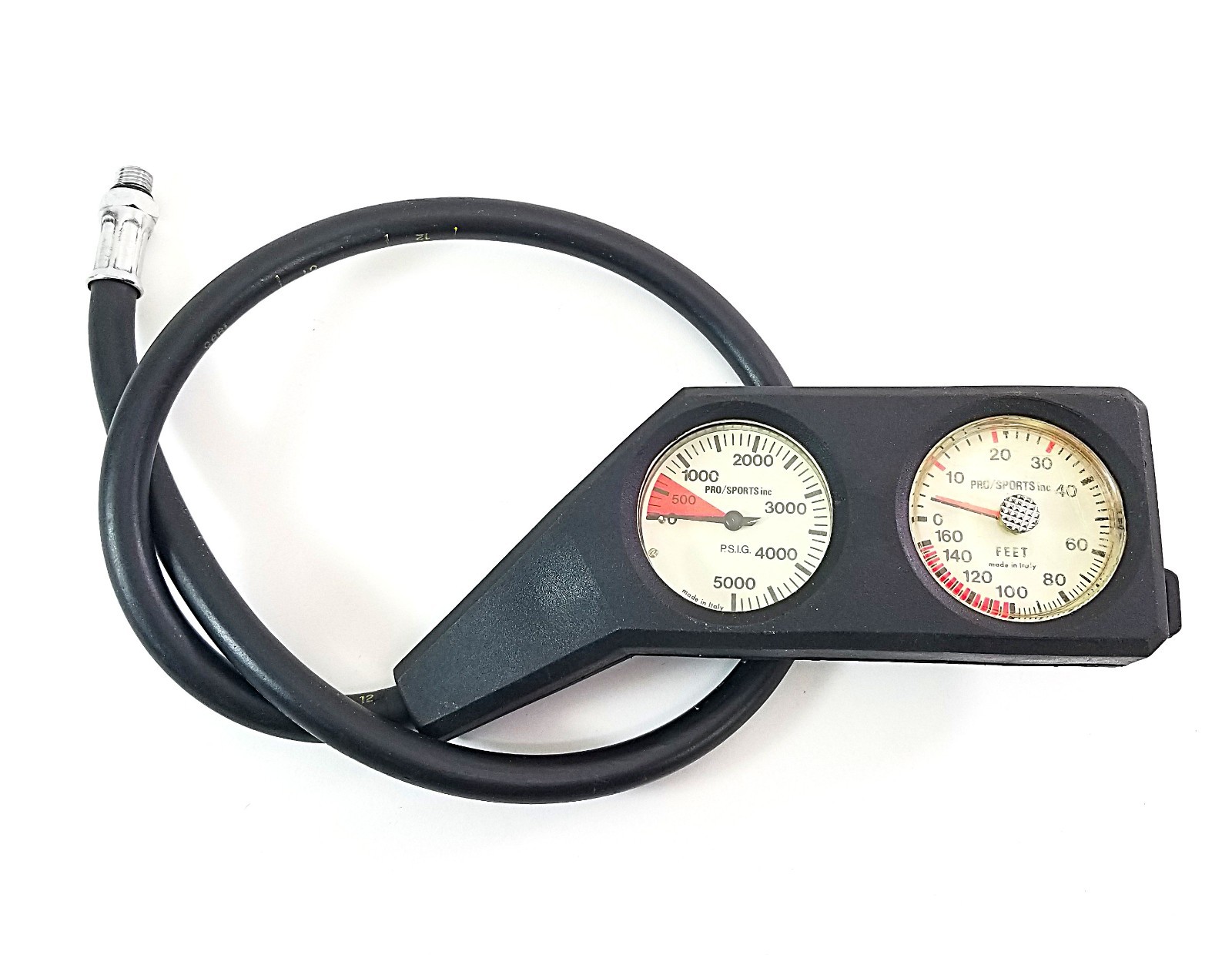 Scubapro Scuba Dive 2 Gauge Console 5000 SPG Pressure Gauge 160ft Depth #5908