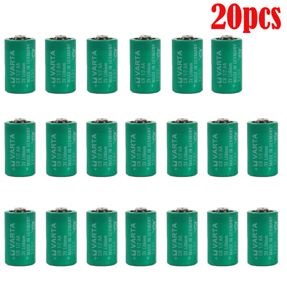 20pcs Varta CR1/2AA Non-rechargeable Battery 3V Micro Battery CR14250 950mAh NEW