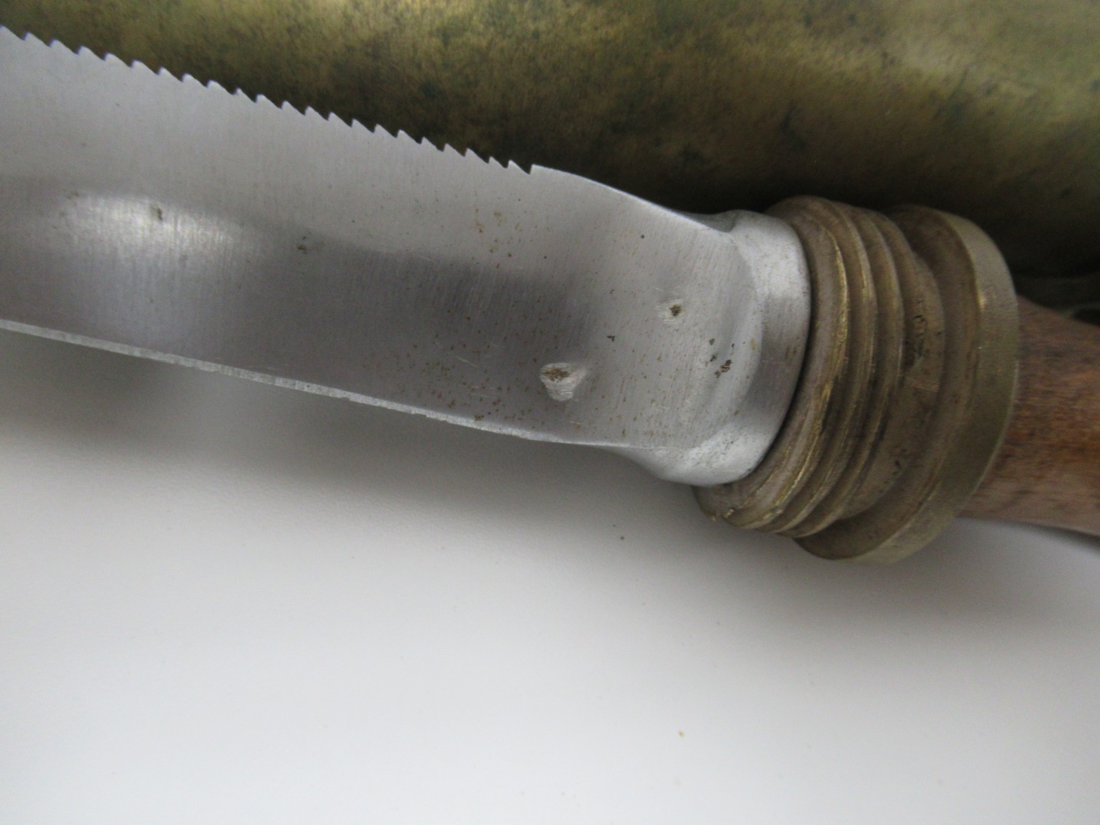 Vintage Deep Sea Diver Dive Knife With Sheath, Not Morse, Unknown – Read Desc.