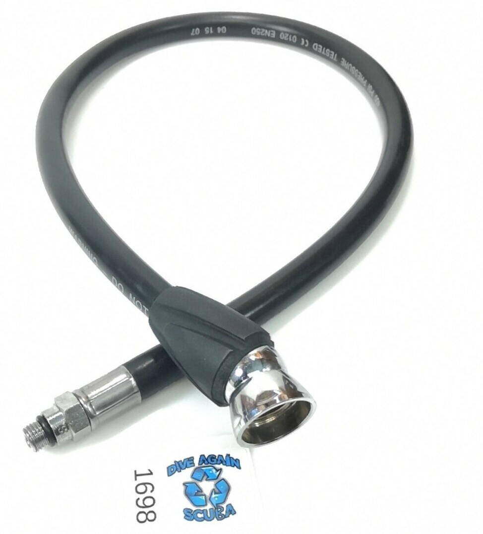 NEW Oceanic Delta 4, Eos, Zeo Swivel MaxFlo LP Regulator Hose Scuba Dive #1698