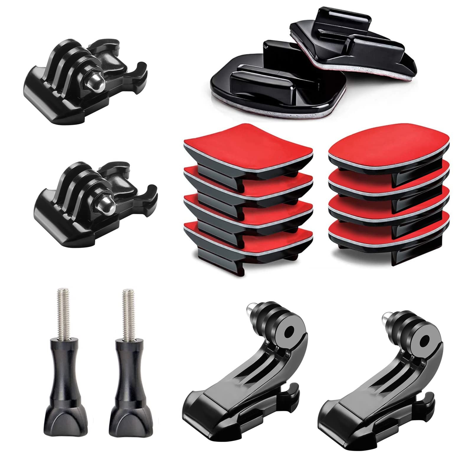 Helmet Adhesive Sticky Mounts and Buckle Small, Adhisive Mount +