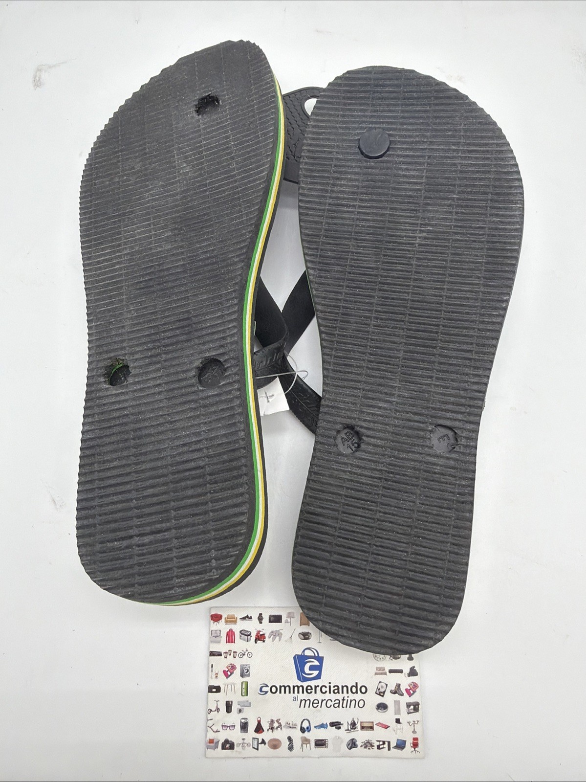 DUPE’ FLIP FLOPS SLIPPER STYLE BLACK BRAZIL BRAZIL EU 39/40 BRA 37/38