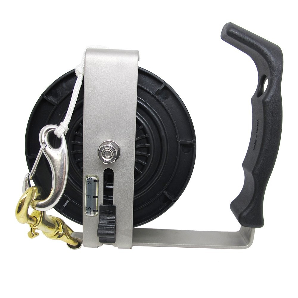 Scuba Choice Diving Stainless Steel Heavy Duty Multi-Purpose Dive Reel, 290-F…