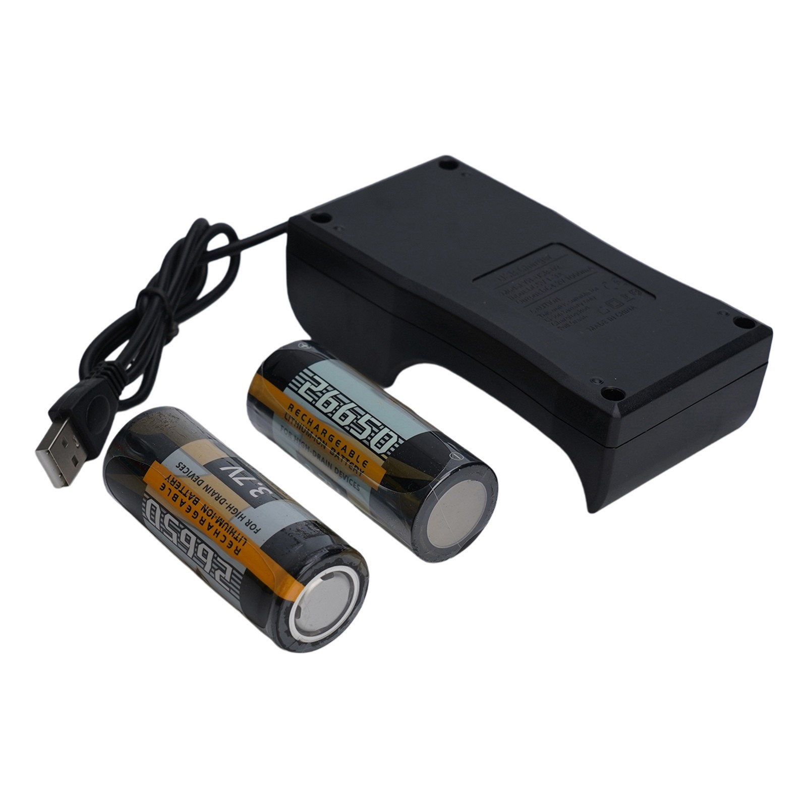 Scube Diving Flashlight P70-LED Light Waterproof Underwater Outdoor USB Torch