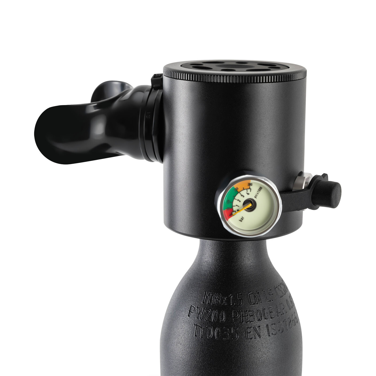 Mini 0.5L Scuba Oxygen Cylinder Diving Air Tank Kit Snorkeling Breath Equipment