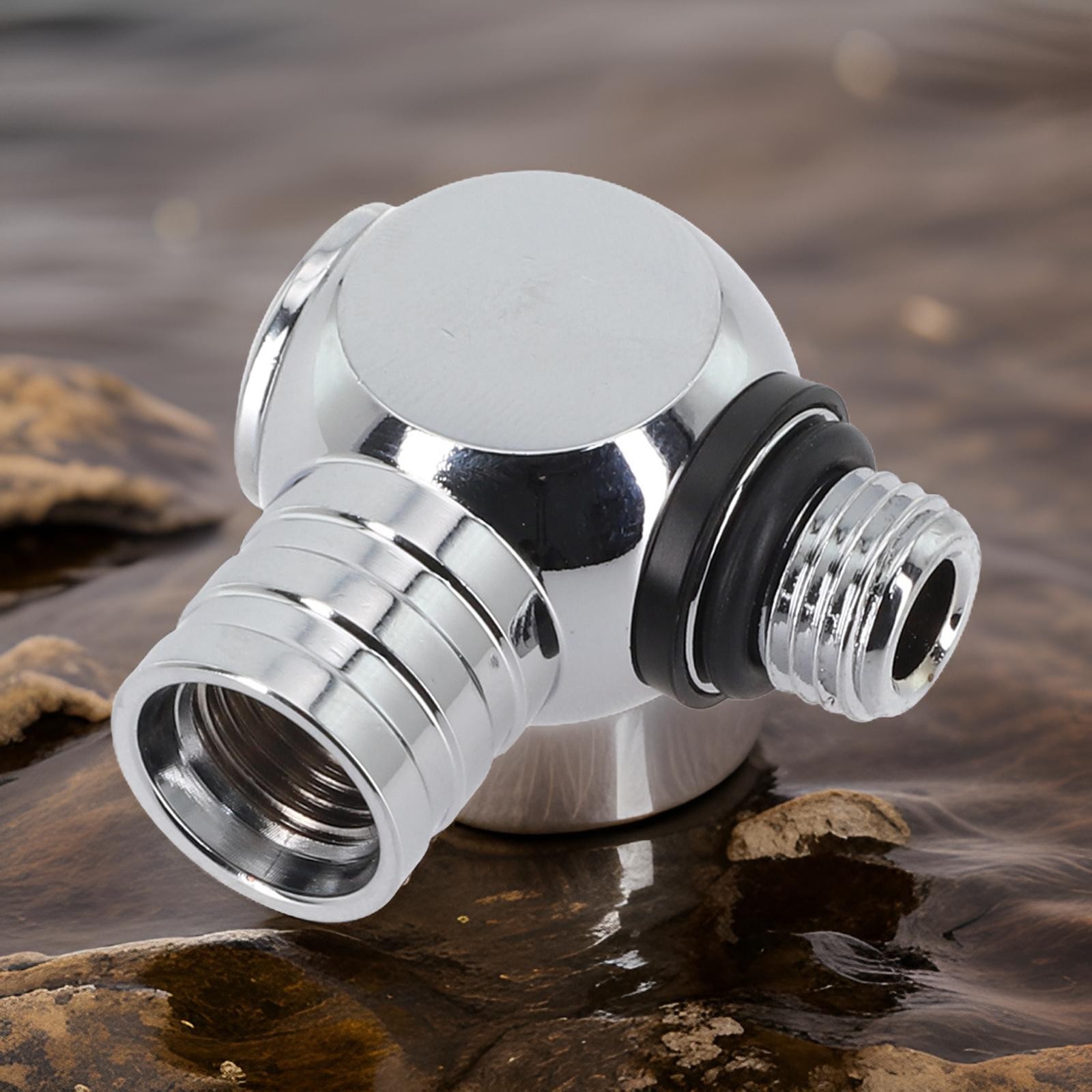 High Quality Brass Swivel Adaptor for Scuba Diving First Stage LP/HP Ports