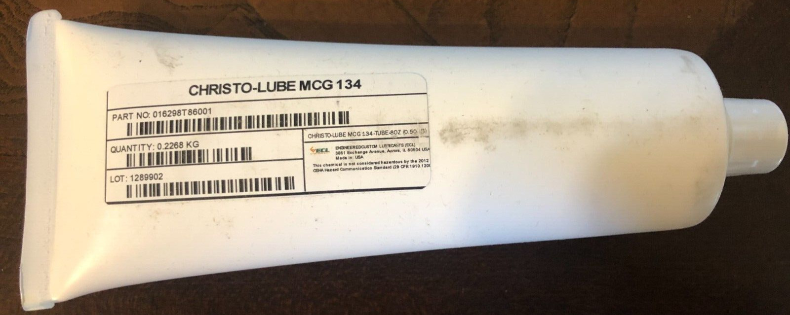 CHRISTO-LUBE MCG 134 White Aircraft & Instrument Grease – 2 oz Tube