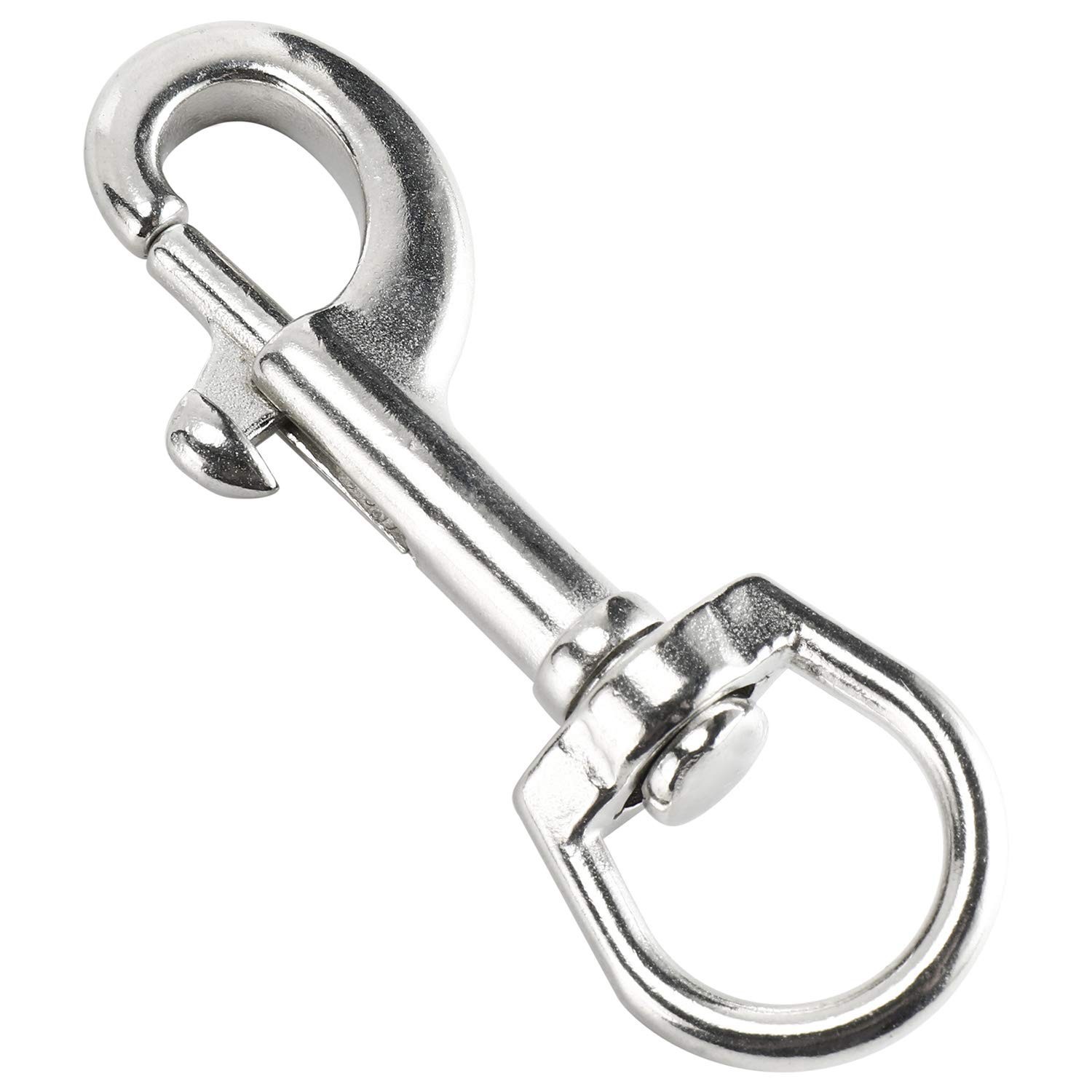 Yaegoo 4 Pack 316 Stainless Steel Swivel Eye Bolt Trigger Snap Hooks 3-1/2» …