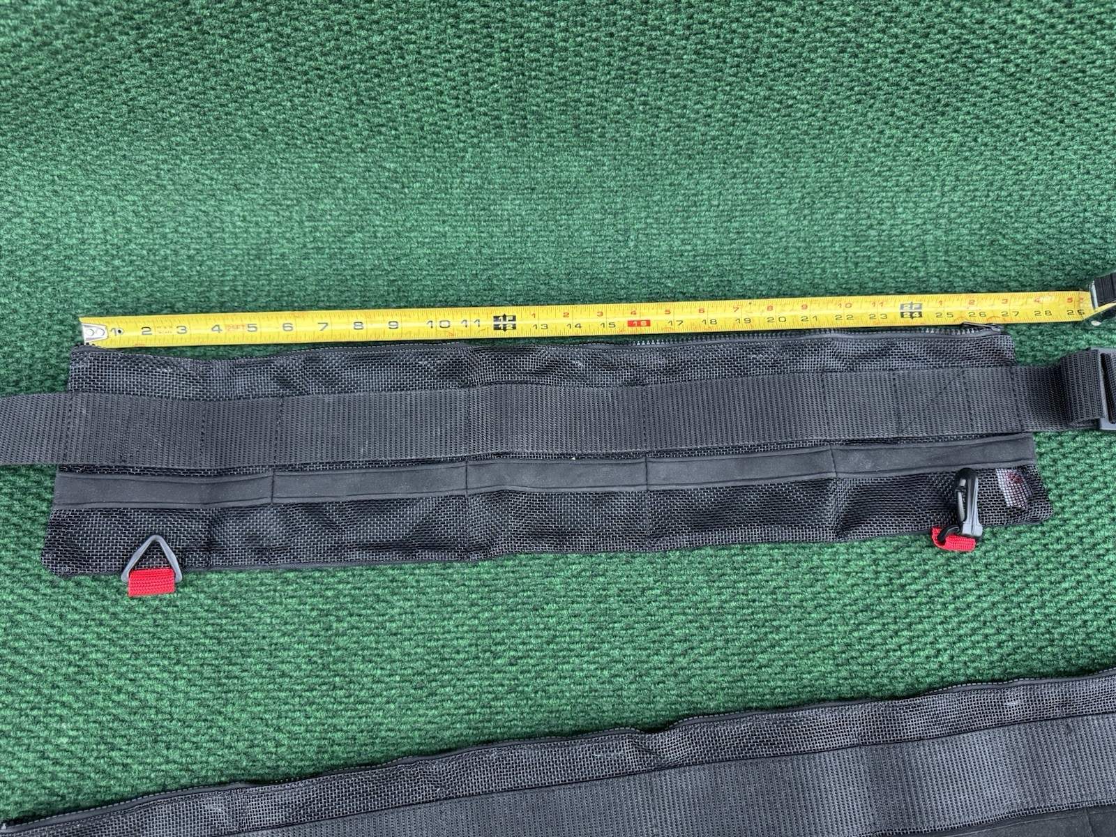 Lot Of 2 Innovative Scuba Concepts Zippered Weight Belt 5 & 6 Pocket