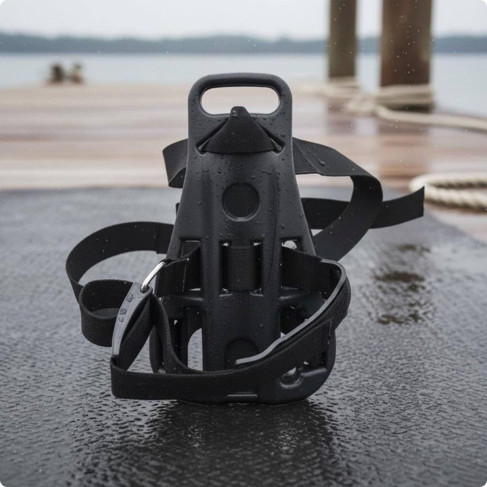 Scuba Cylinder Back Support Secure Hold Tank Backpack Adjustable Straps