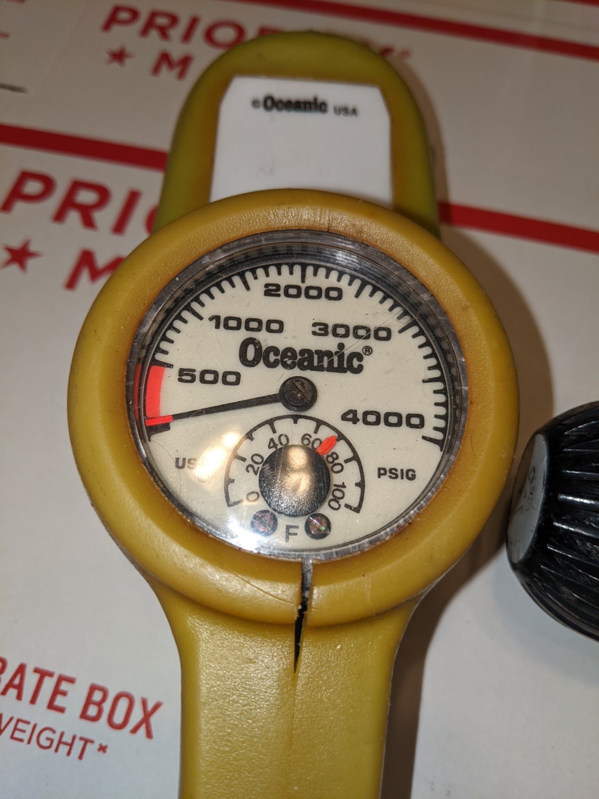 US DIVERS Stage Scuba Dive Regulator MICRA & Oceanic Datamax 2 Gauge