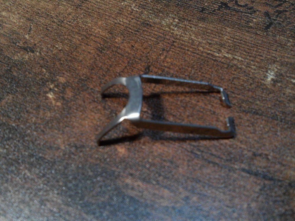 Diaphragm lever for Scuba second stage.