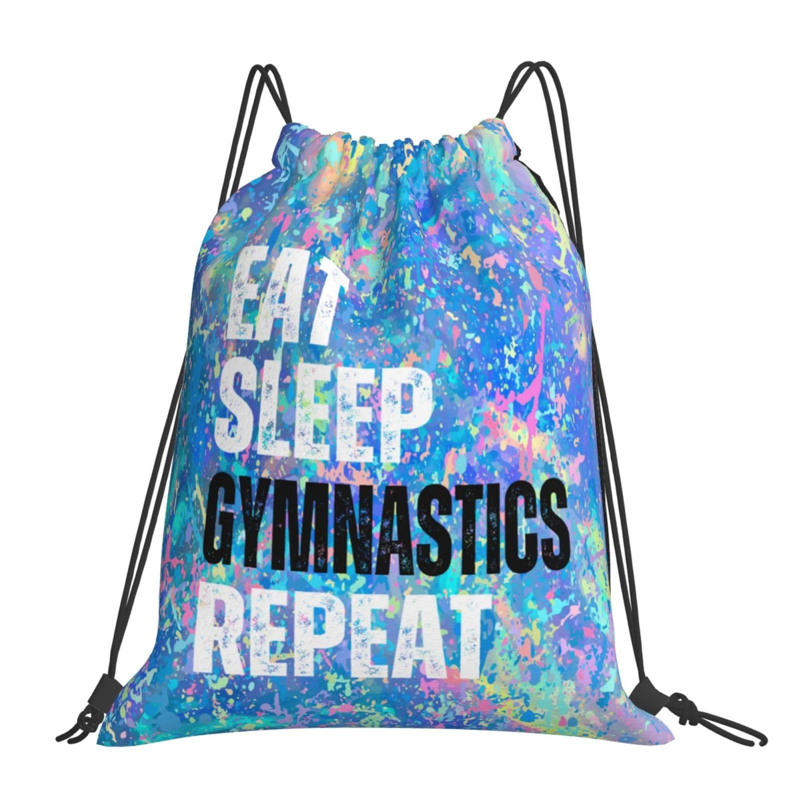 Qiohoey Eat Sleep Gymnastics Repeat One Size,
